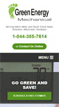 Mobile Screenshot of greenenergymech.com